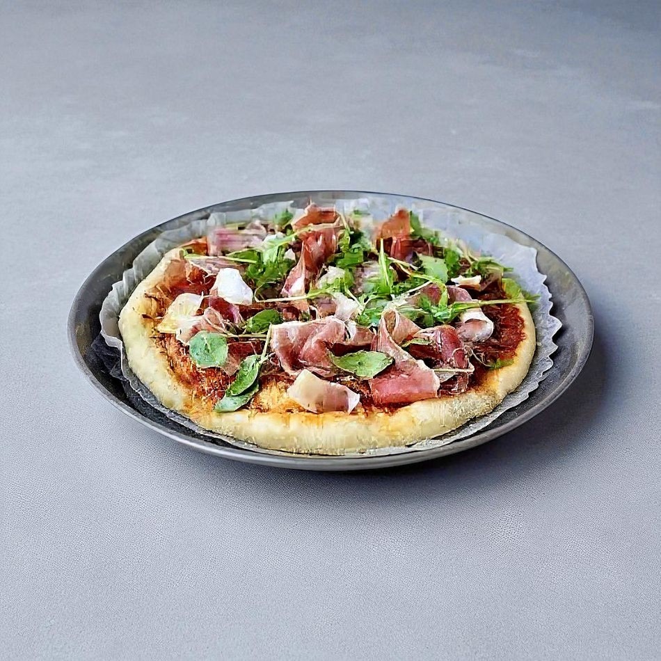 Pizza Rúcula y Crudo Chica