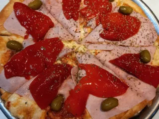 Jamón & Morrones